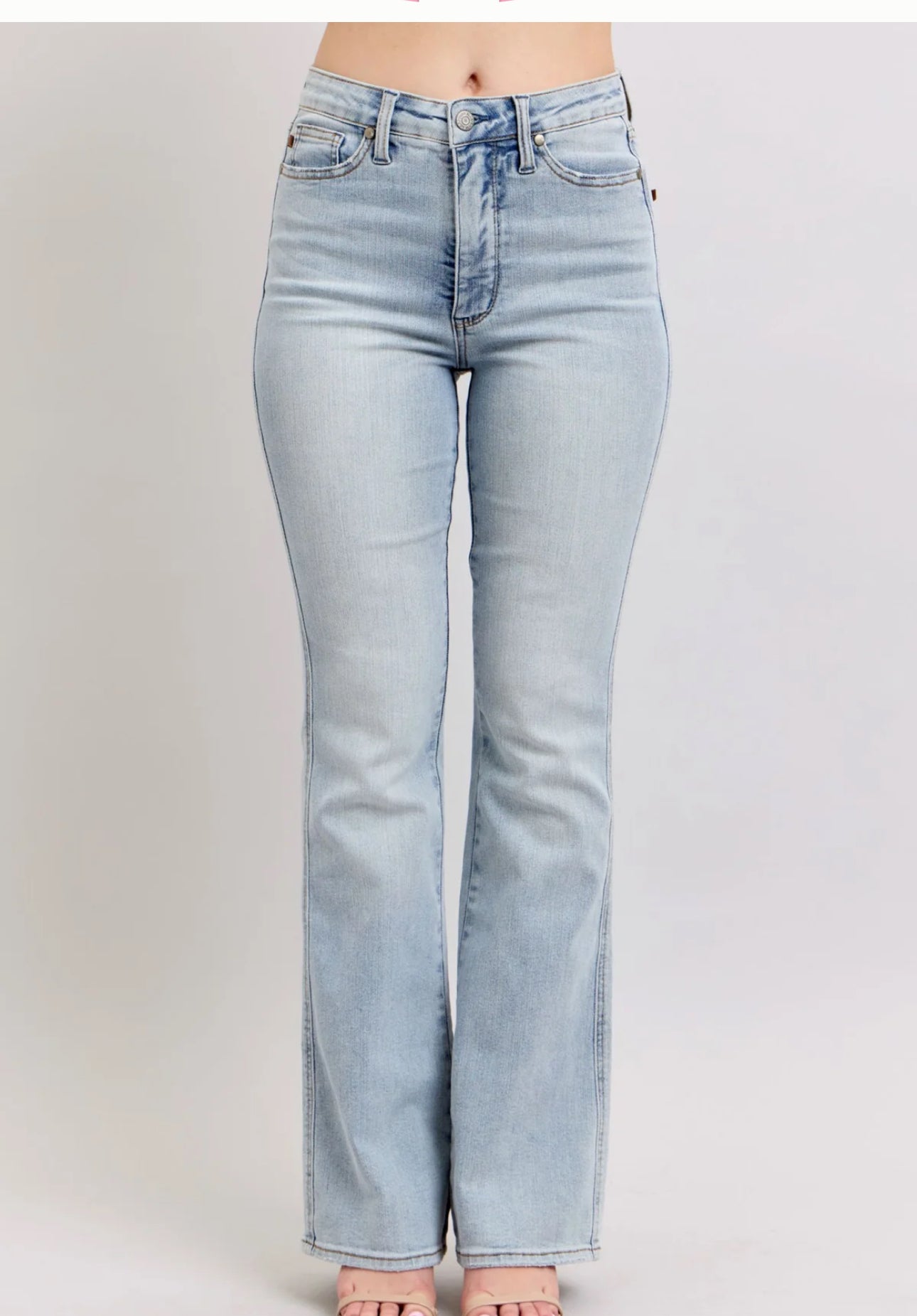 Judy Blue Tummy Control Bootcut Jeans in two Inseams