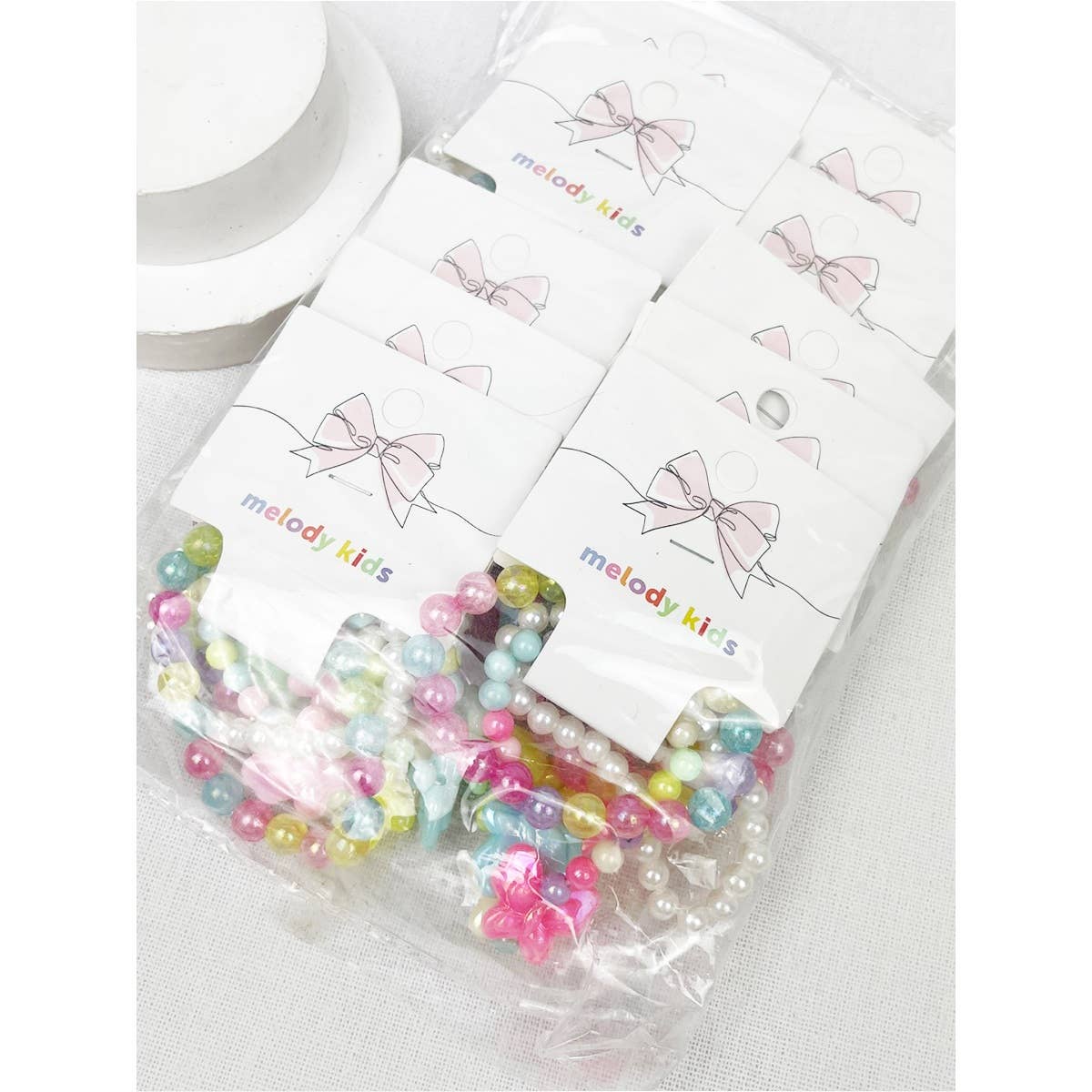Butterfly Layering Kids Bracelets: MIX COLOR / ONE(12)