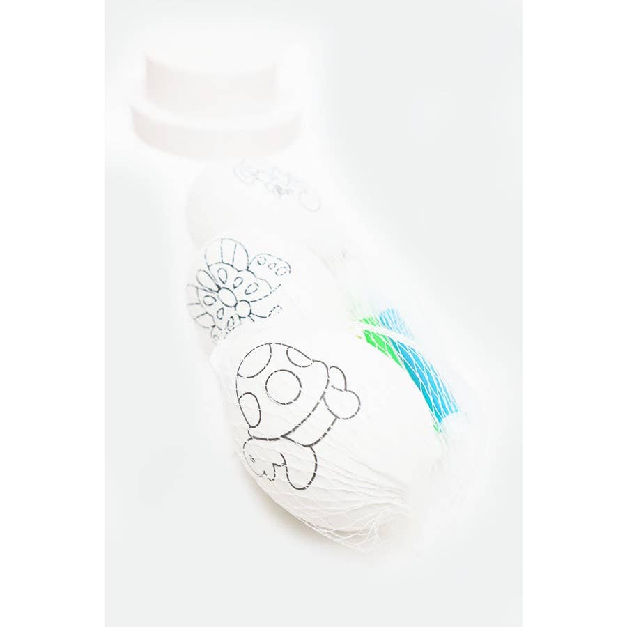 DIY White Easter Egg with Markers: WHITE