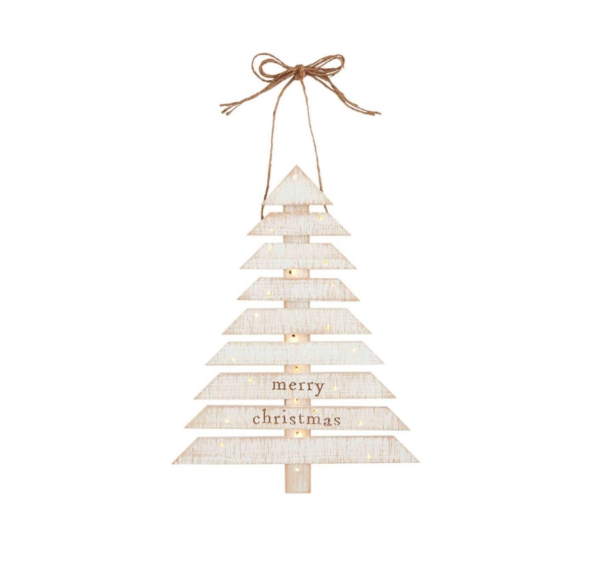 Merry Christmas Tree Light Up Hanger