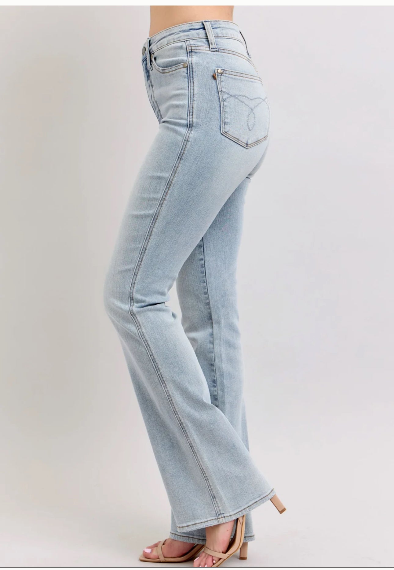 Judy Blue Tummy Control Bootcut Jeans in two Inseams