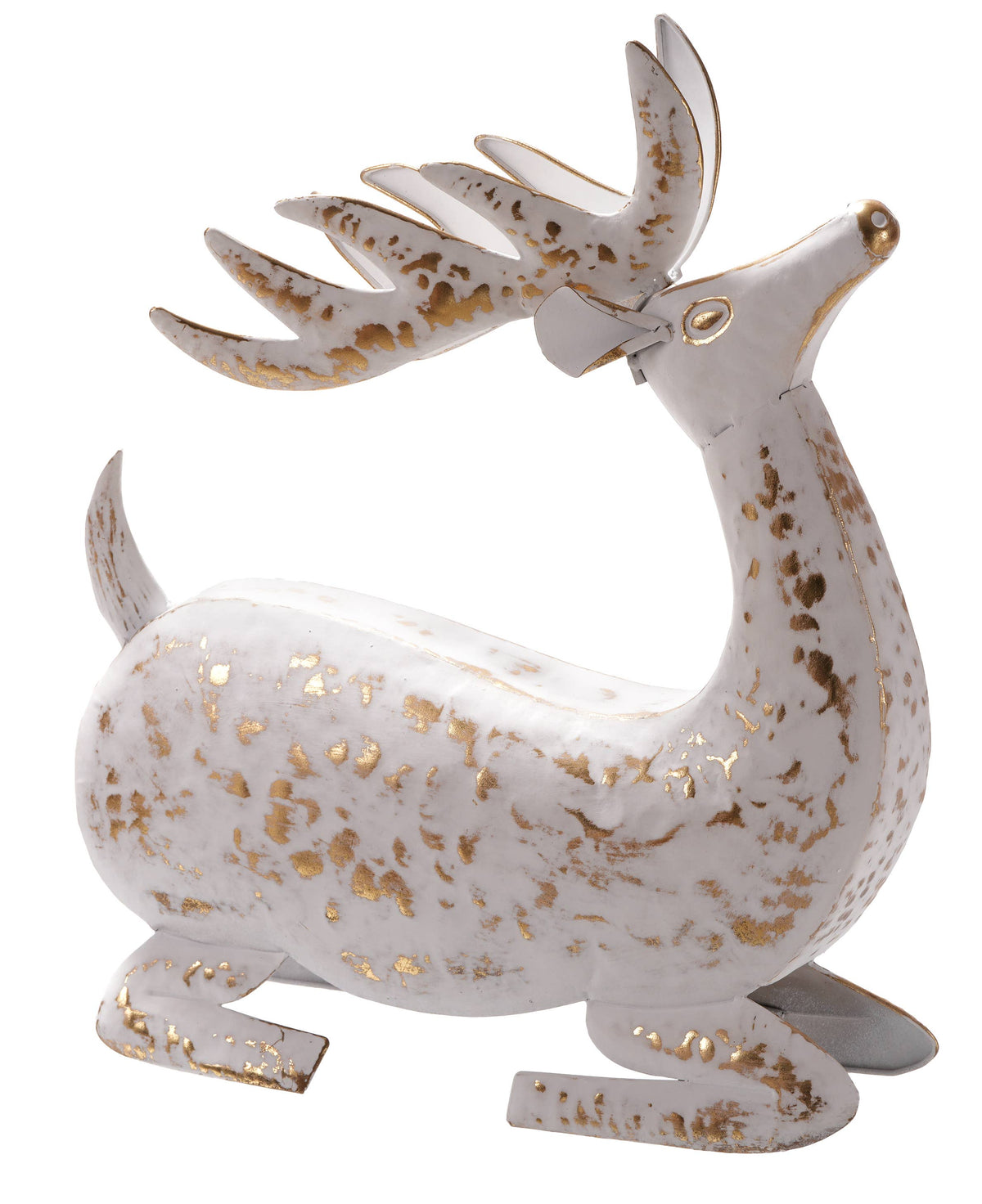 Special T Imports - Mtl W/Gld Deer Lying