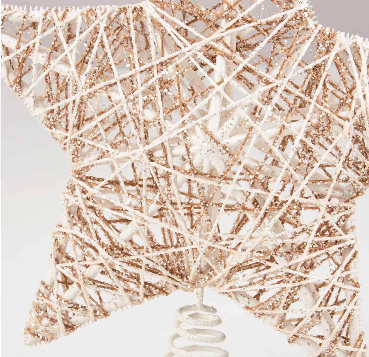 Glitter Star Tree Topper