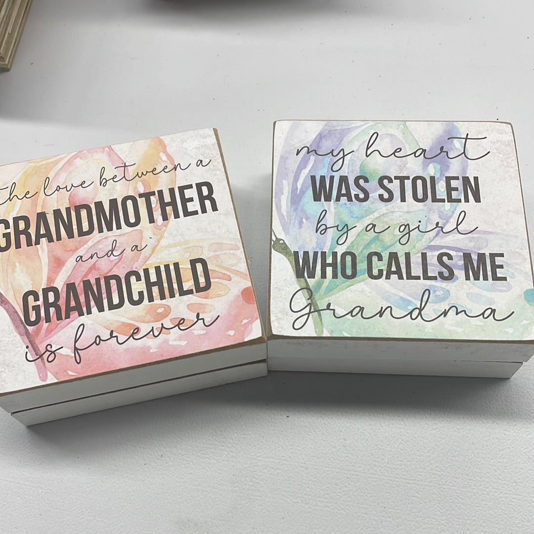 Mini Wood Signs Multi Sayings