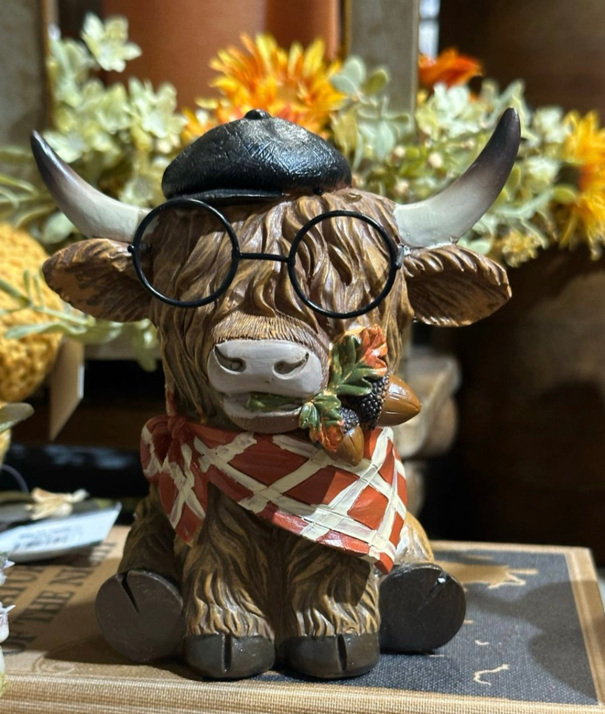 Highland Cow Figurine