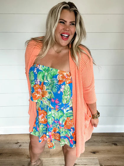 Spring Lola Cardigan Orange