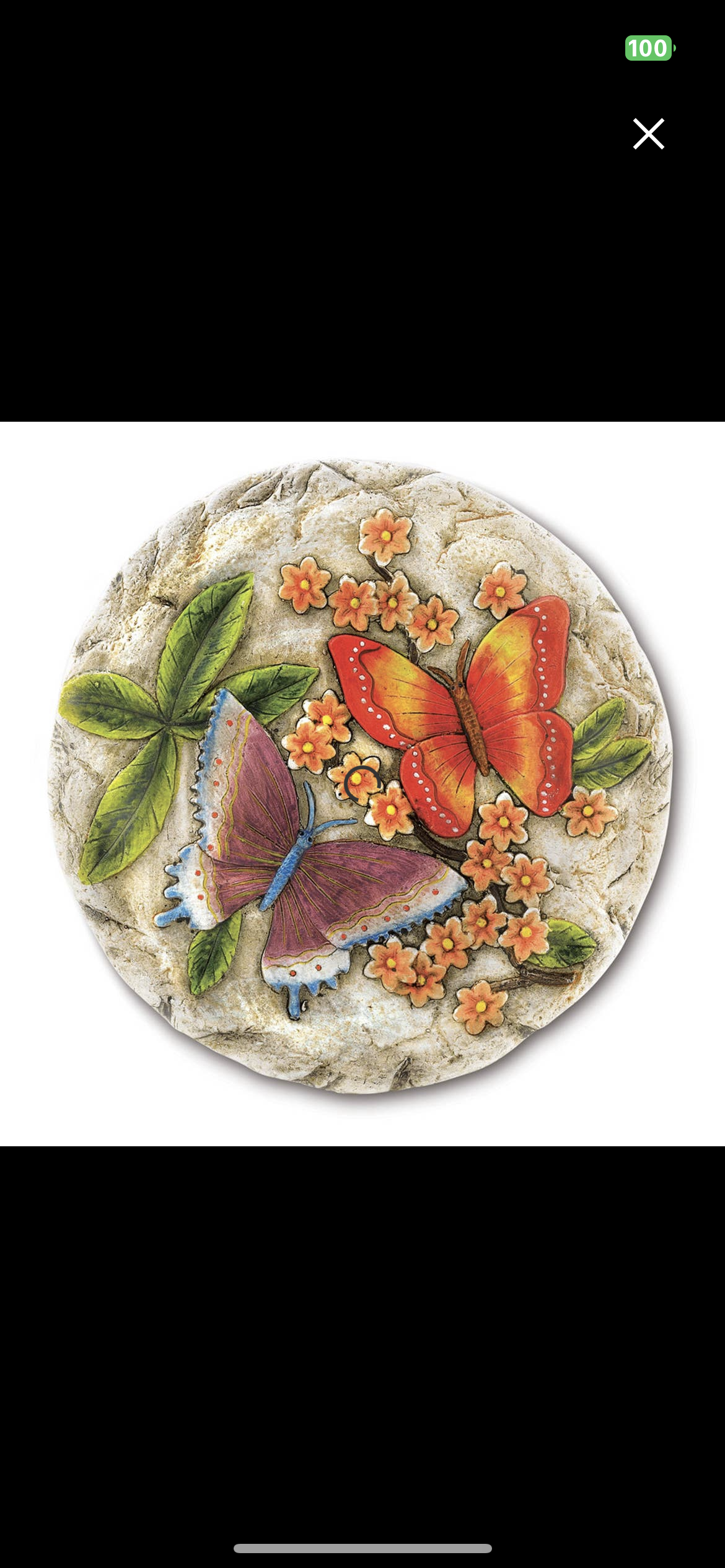 Butterfly Spring Stepping Stone