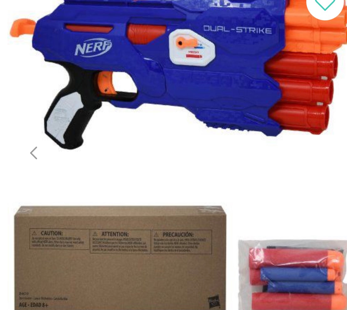 Hasbro Nerf NStrike Dual Strike Frustration