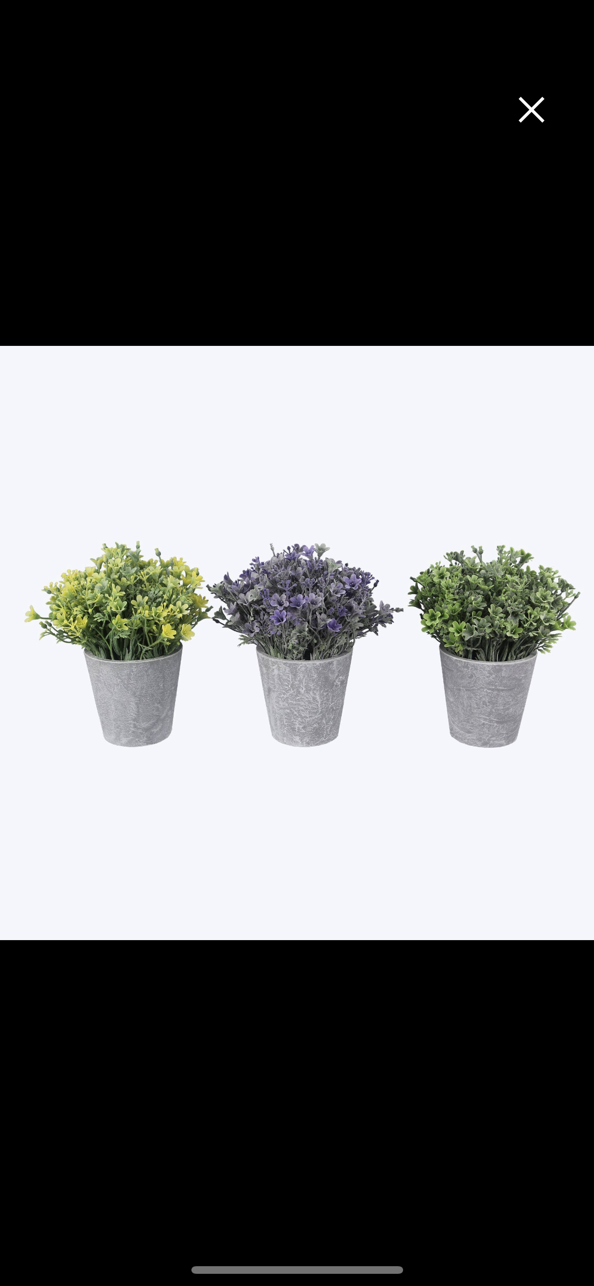 Artificial Flowers Potted Succulent