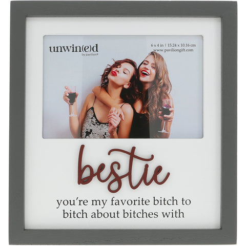 Bestie - 7.75" x 8.25" Frame
(Holds 6" x 4" Photo)