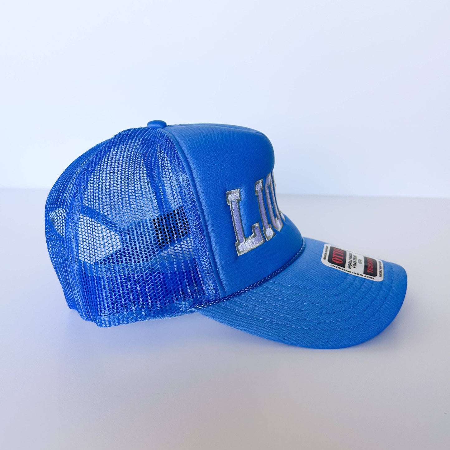 Lions Trucker Hat: Blue