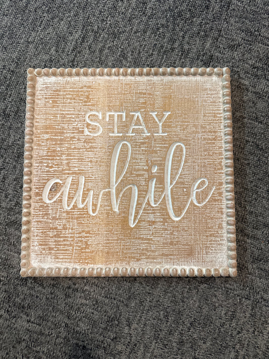 Stay Awhile Bead Frame
