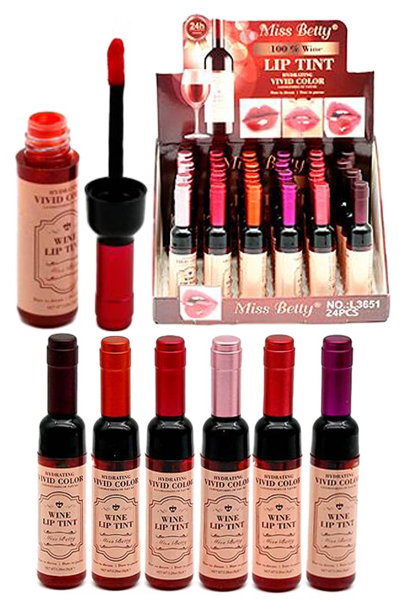 Wine Matte Waterproof Lip Gloss Souvenir