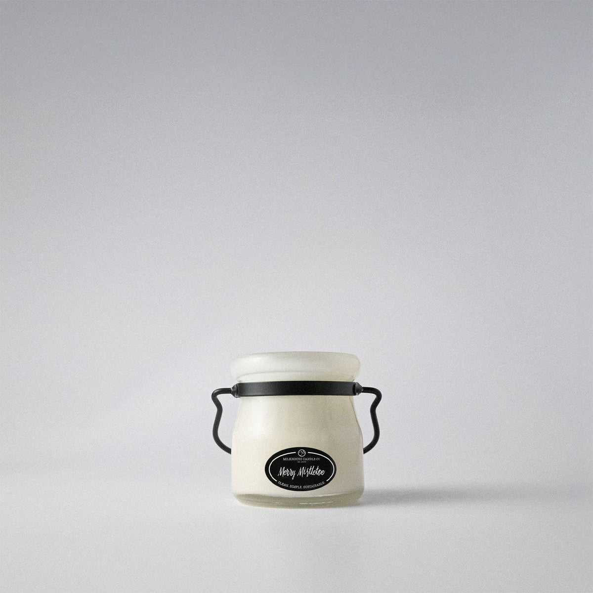 Milkhouse Candle Company - 5 oz Cream Jar Candle: Merry Mistletoe