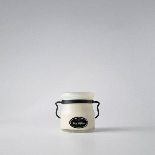 Milkhouse Candle Company - 5 oz Cream Jar Candle: Merry Mistletoe