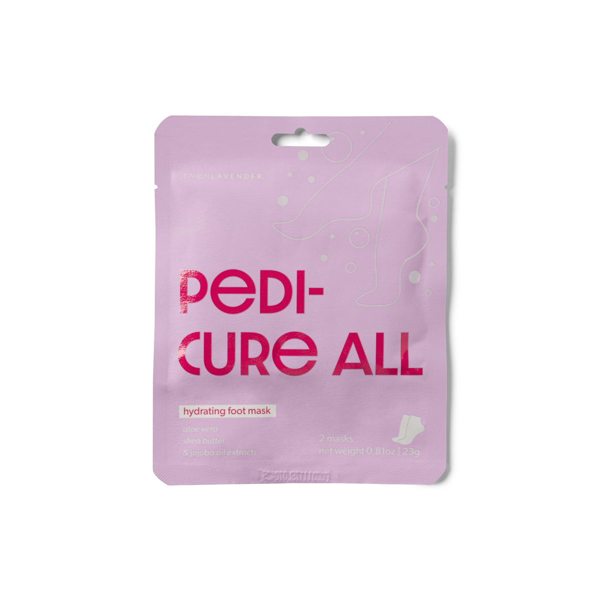Lemon Lavender Smooth It Over Hydrating Hand & Foot Masks