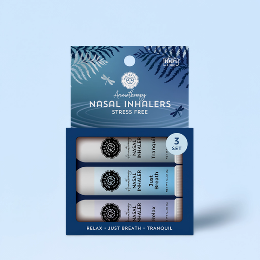 Stress Free  Set Of 3 Nasal Inhalers