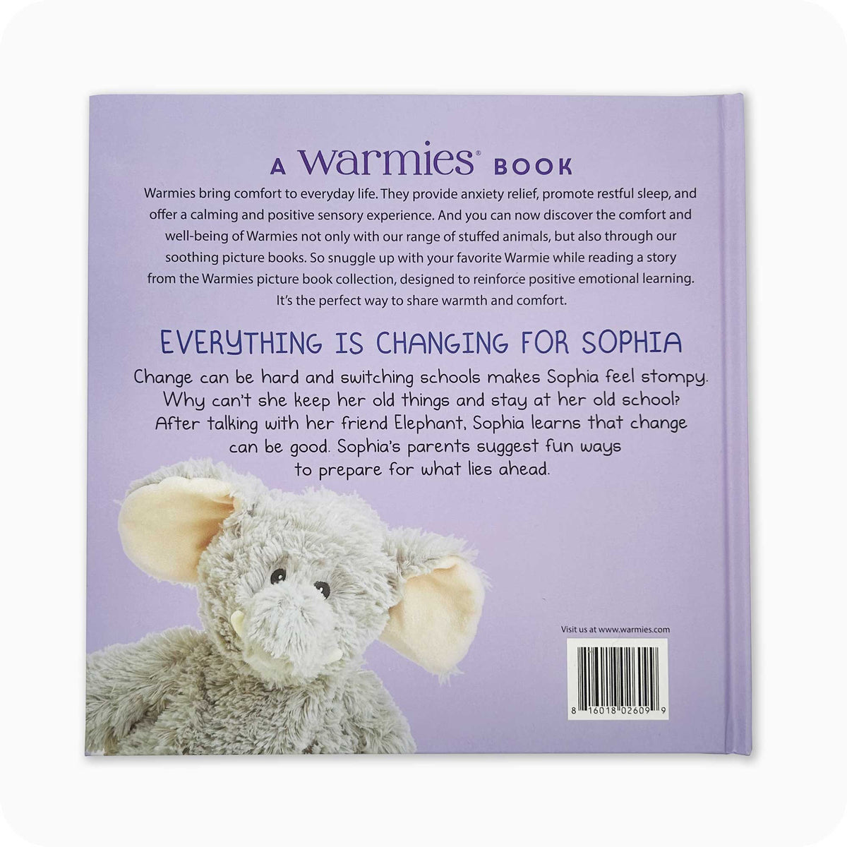Warmies: America’s Favorite Microwave Plush Brand - Elephant Embraces Change Book