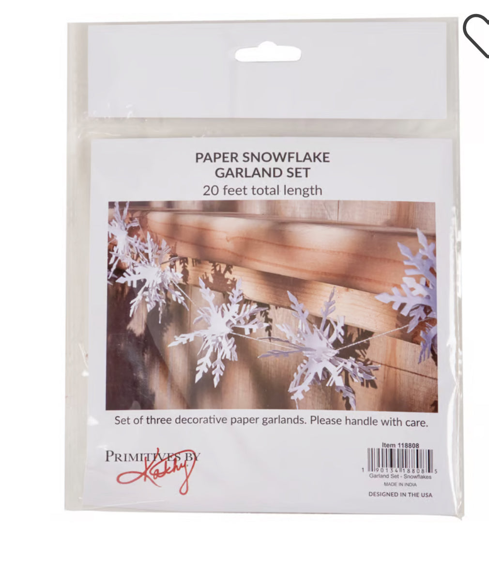Paper Snowflake Set