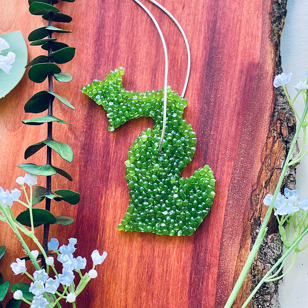 State of Michigan Air Fresheners - Spring Collection: Petoskey Stones