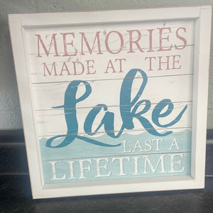 Lake Sign