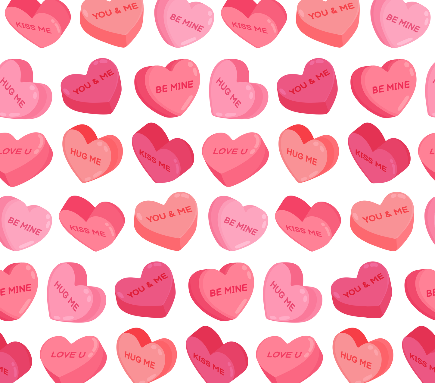 20 oz Stainless Steel Tumbler - Valentine's Day: Hearts