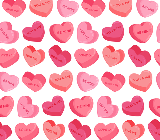 20 oz Stainless Steel Tumbler - Valentine's Day: Hearts