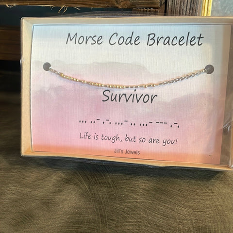 Morse Code Bracelet