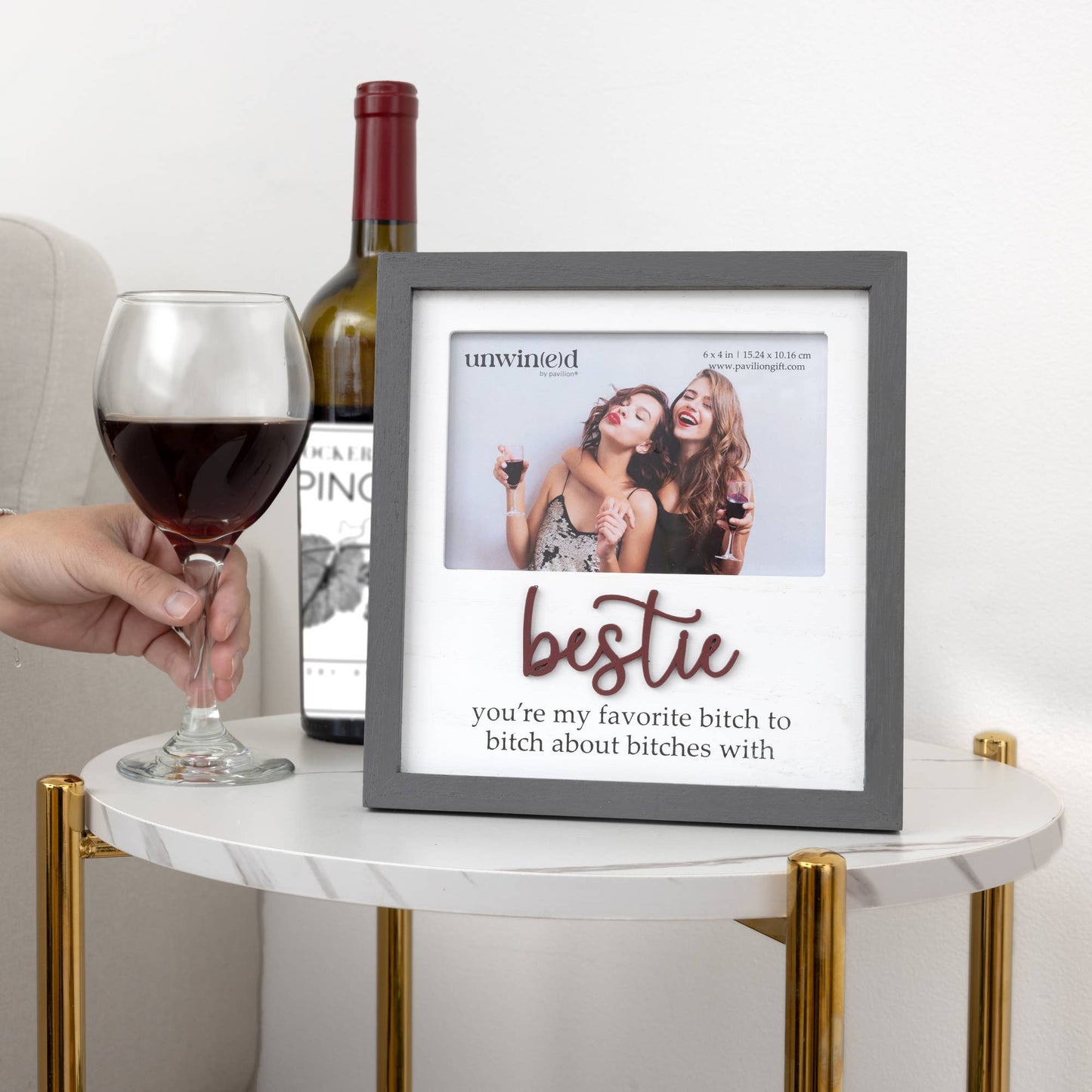Bestie - 7.75" x 8.25" Frame
(Holds 6" x 4" Photo)