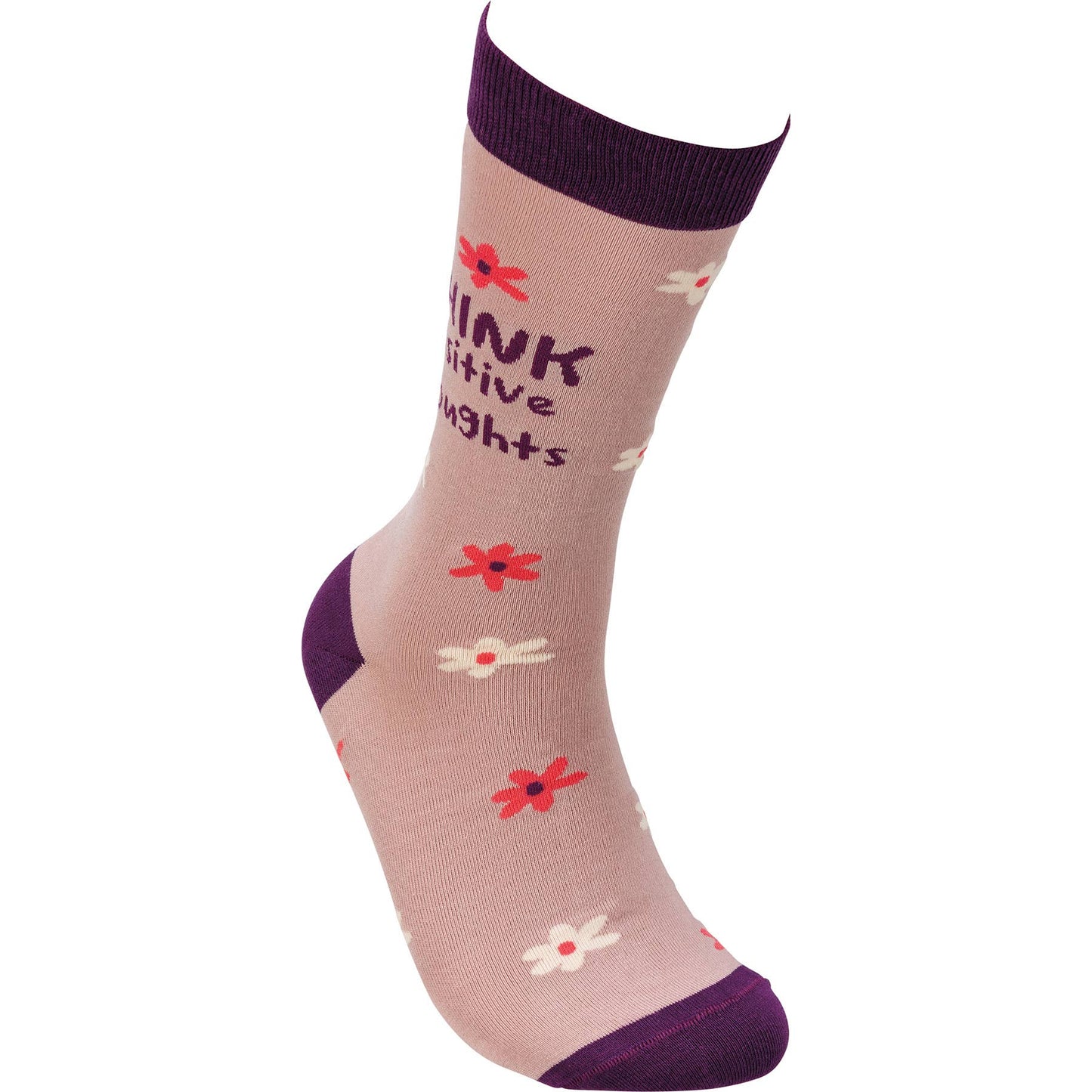 Think Positive Thoughts Socks