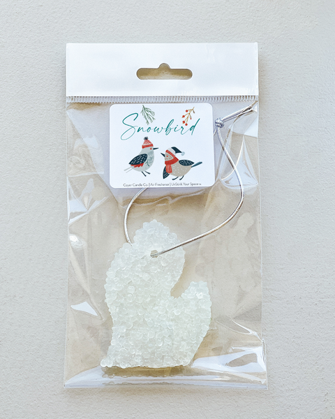 Michigan Shaped Air Freshener - *NEW* Winter Scents: Frozen Lake / Full State MI