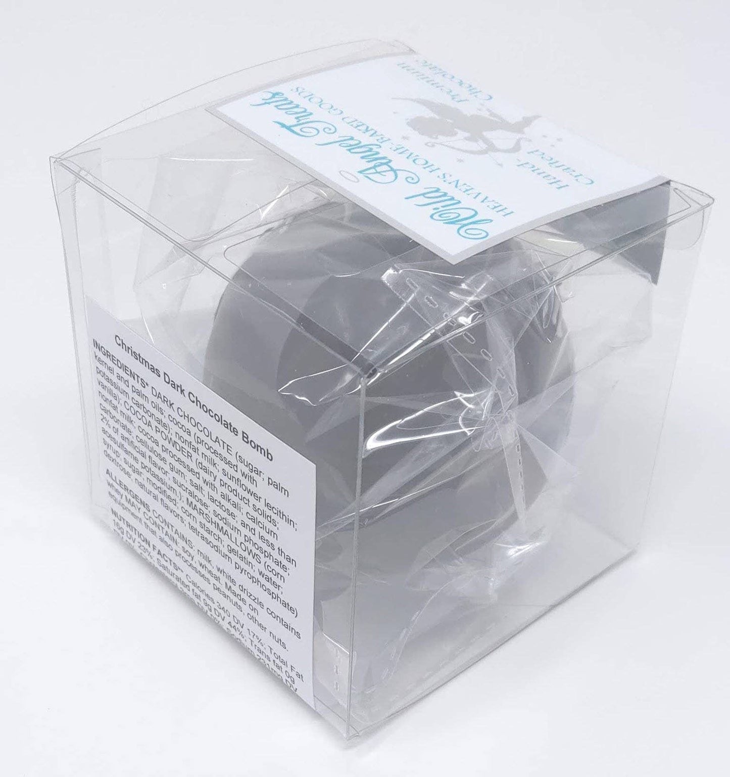 Winter Large Artisanal Hot Cocoa Bombs: Milk Chocolate