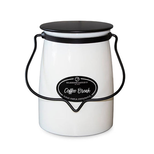 22 oz Butter Jar Candle: Coffee Break