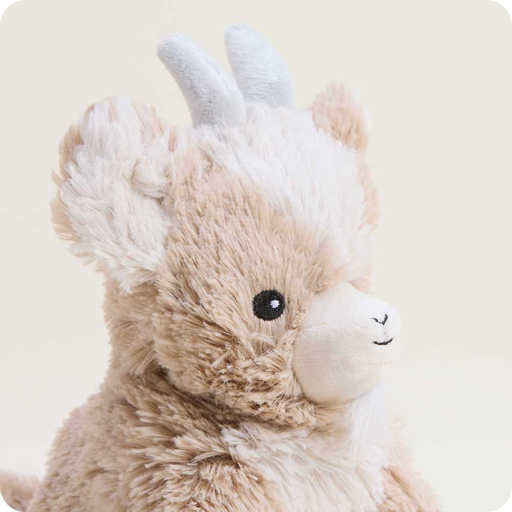 Warmies: America’s Favorite Microwave Plush Brand - Goat Warmies Junior Weighted lavender scented Plush 9 inch