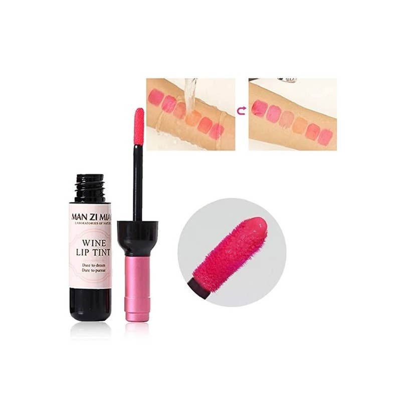 Wine Lip Tint: MIX COLOR