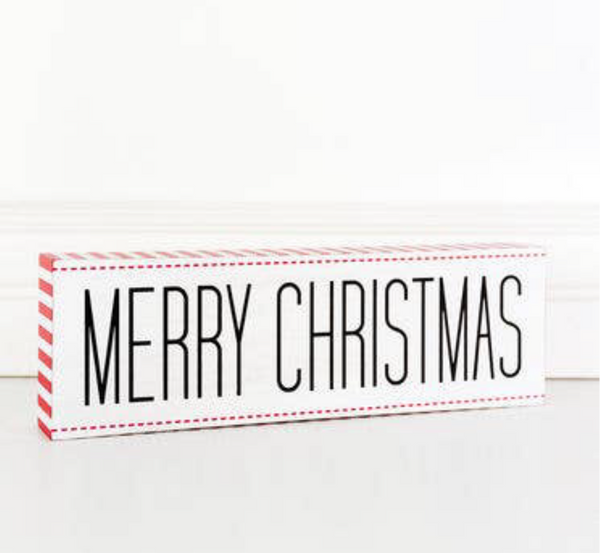 Merry Christmas Wooden Sign