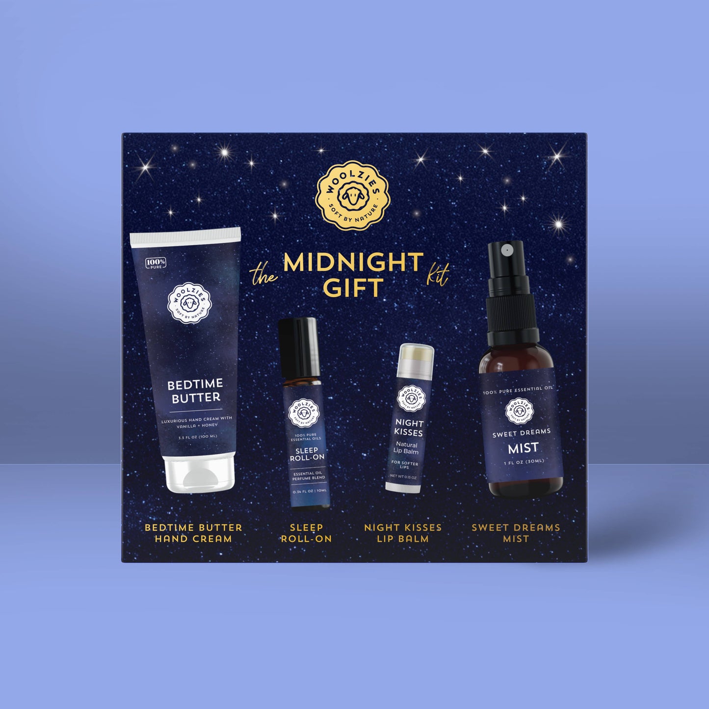 The Midnight Gift Kit – 4-Piece HOLIDAY Sleep Set