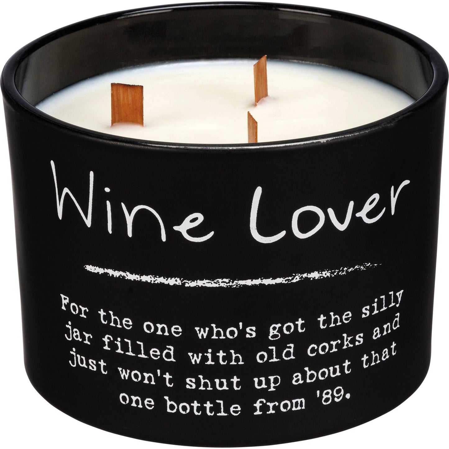 Wine Lover Poetry Candle