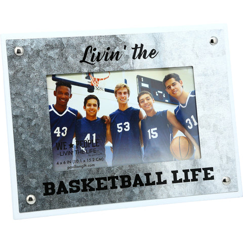 Basketball - 8.5" x 6.5" Frame
(Holds 4" x 6" Photo)