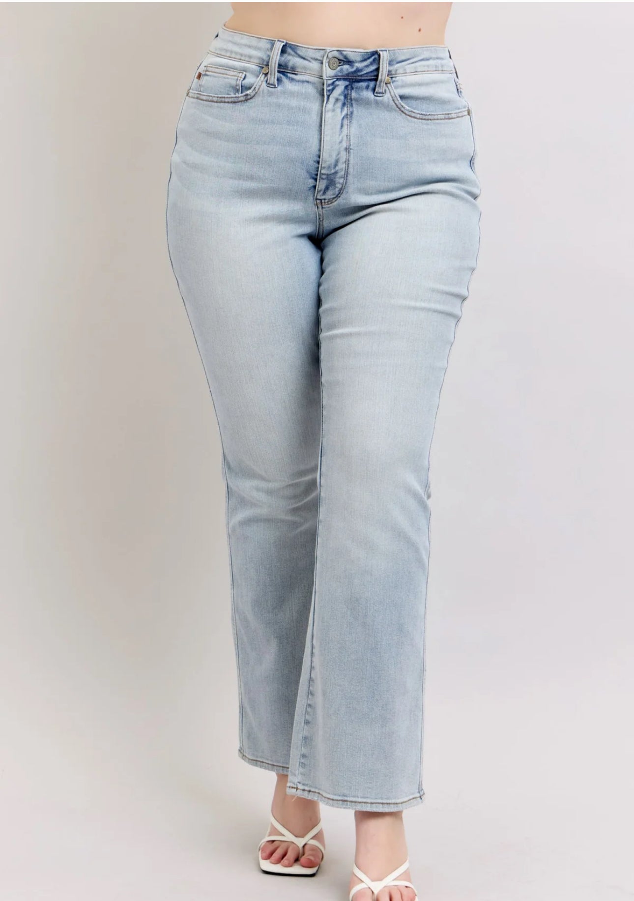 Judy Blue  Tummy Control Bootcut Jeans in two Inseams