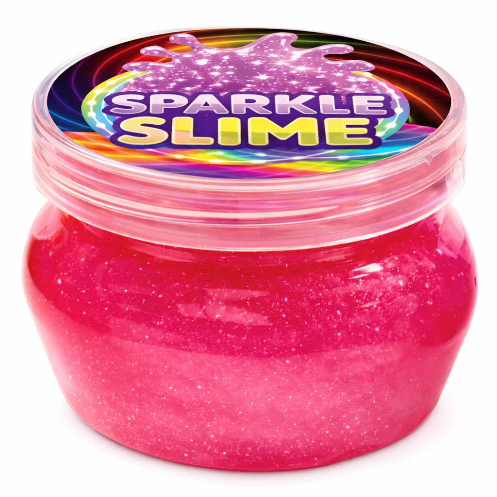 Fun Doh Glitter Slime Sensory Fidget Toy Assortment
