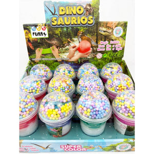 Dinosaur Magic Bubble Slime: MIX COLOR