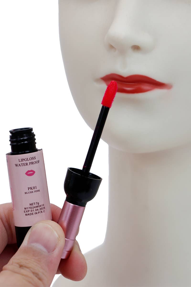 Wine Matte Waterproof Lip Gloss Souvenir