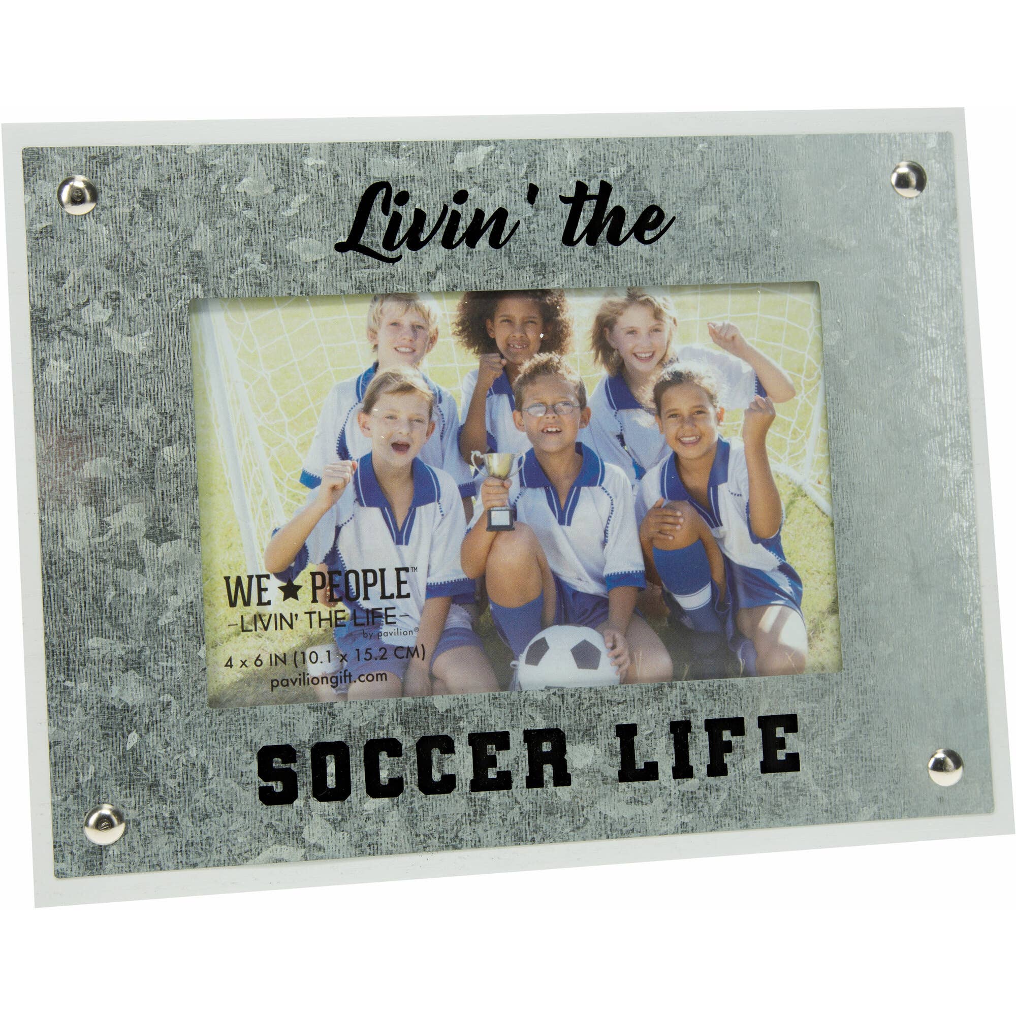 Soccer - 8.5" x 6.5" Frame
(Holds 4" x 6" Photo)