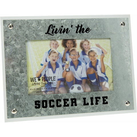 Soccer - 8.5" x 6.5" Frame
(Holds 4" x 6" Photo)