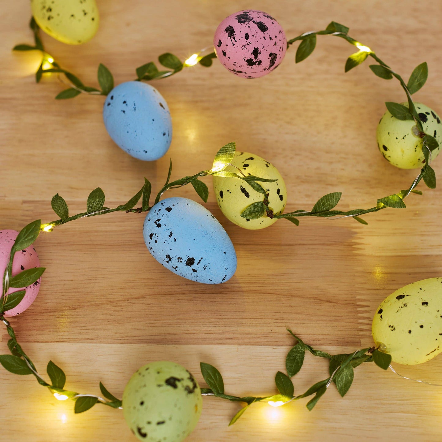 Lighted Easter Egg Garland