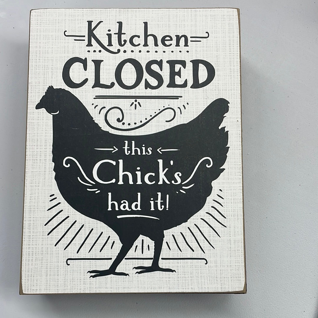 Kitchen Closed