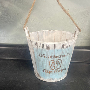 Beach Wood Bucket