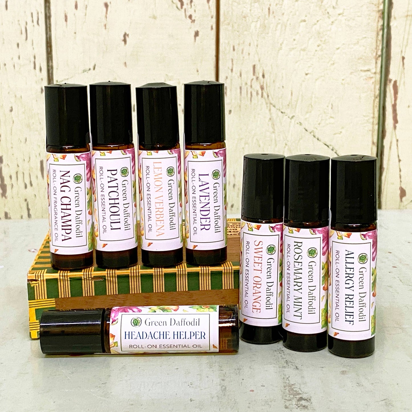 Headache Helper Roll-On Essential Oil Bottle Aromatherapy