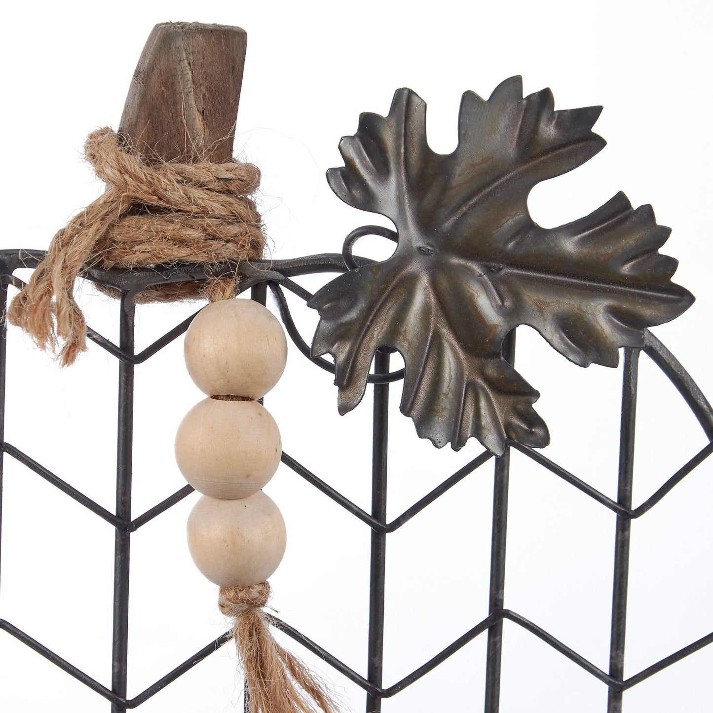 Chevron Pumpkin Slat Sitter